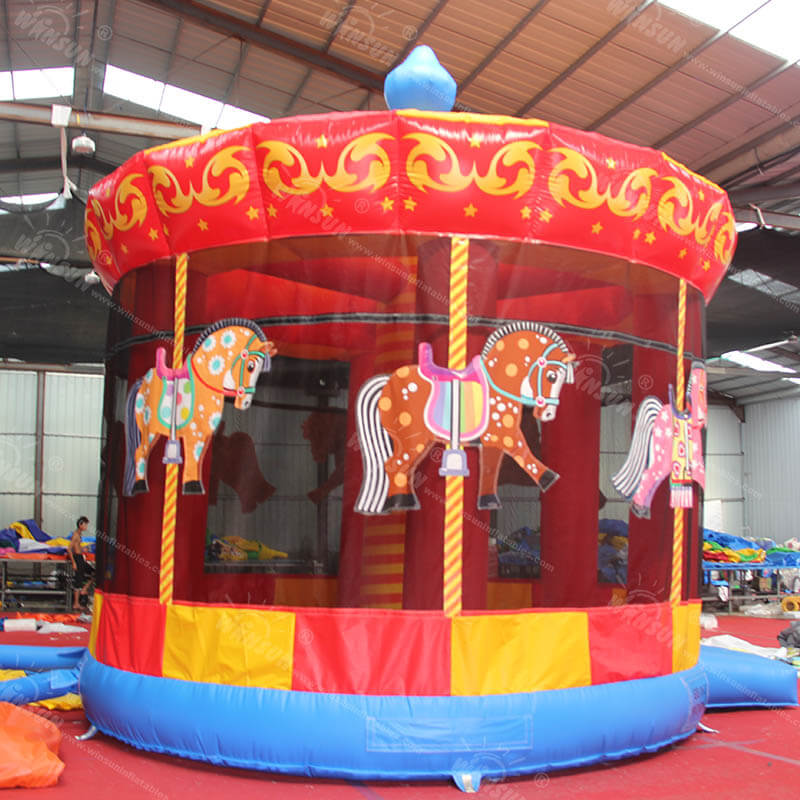 carousel jumping castle 5