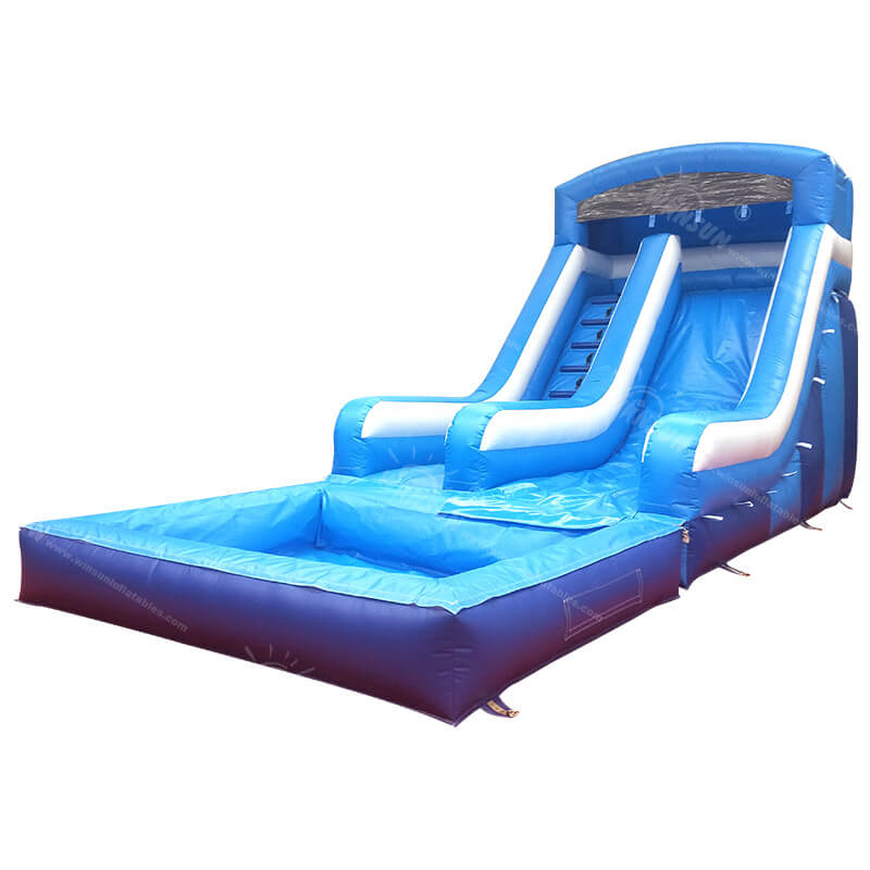 Dolphins Inflatable Water Slide