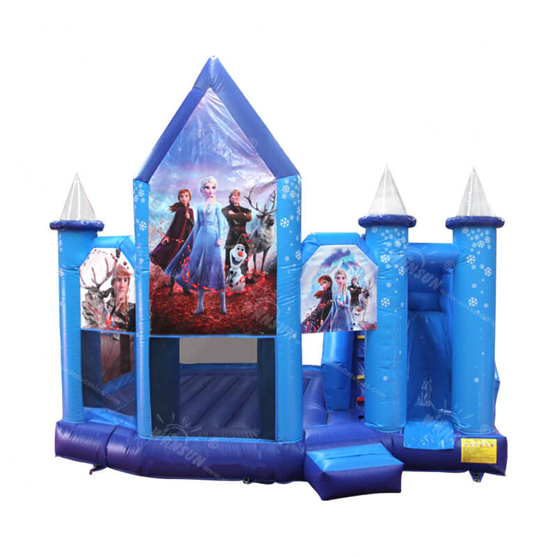 Frozen themed Inflatable Combo