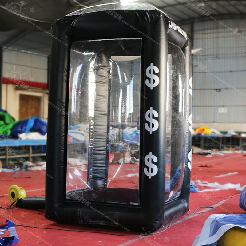 Inflatable Cash Cube Booth