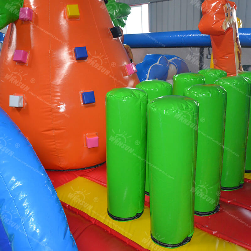Inflatable Combo Jungle Slide