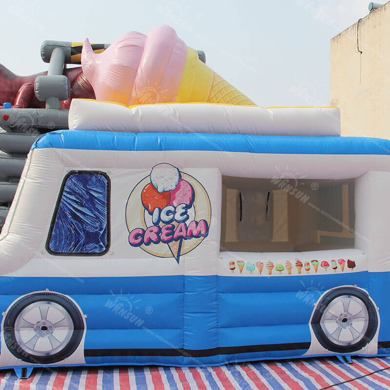 Inflatable Ice-cream Truck Tent