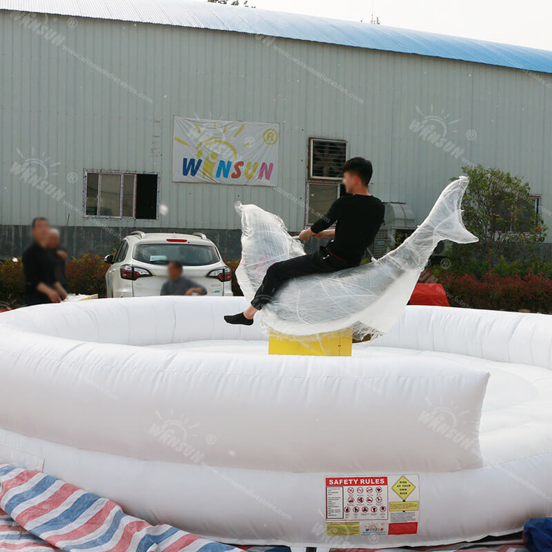 Inflatable Mechanical Rodeo Shark