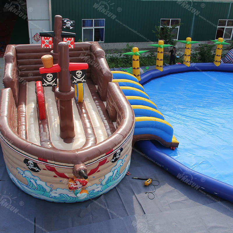 Inflatable Pirate_ship Water Park