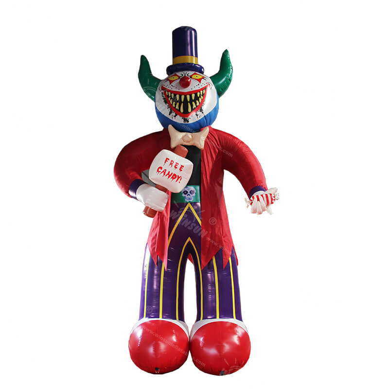 Inflatable Scary Clown Model