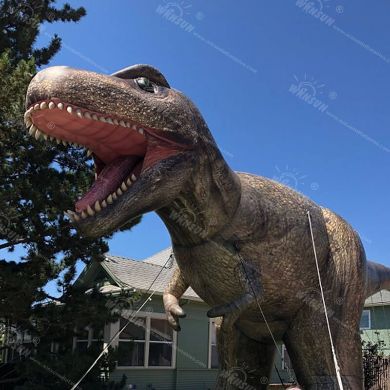 Inflatable T-rex