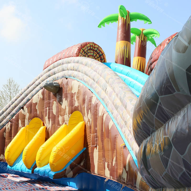Jungle Adventure Inflatable Water Park