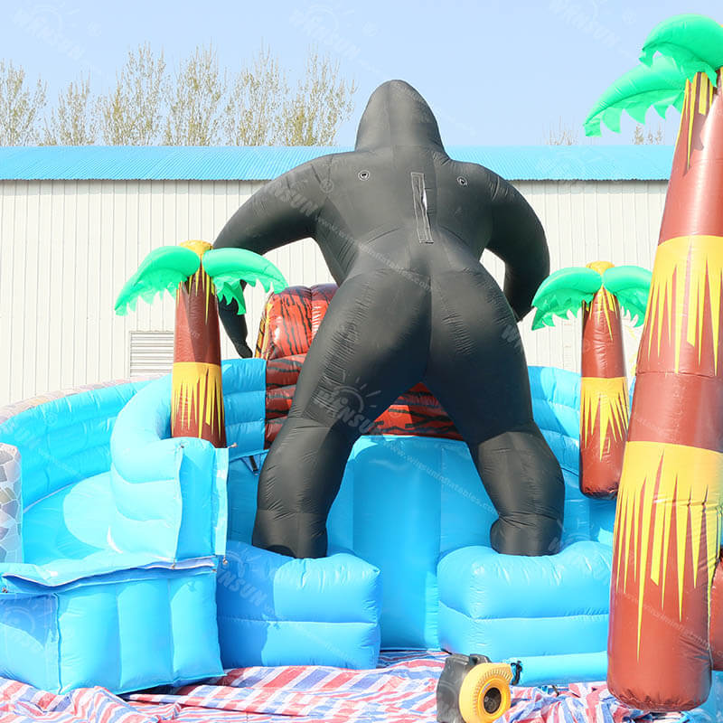 Jungle Adventure Inflatable Water Park