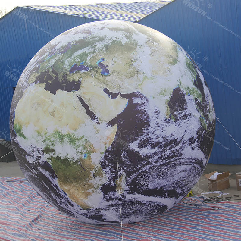 Natural Earth Inflatable Globe
