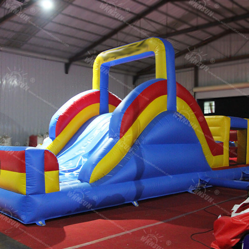 Obstacle Course With Slide