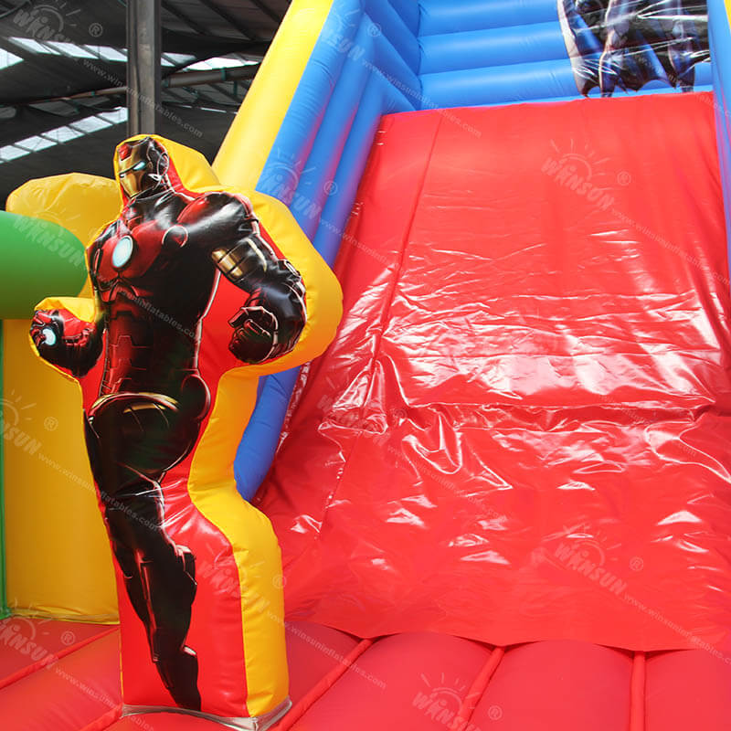 the avengers inflatable slide 5
