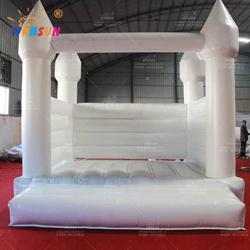 colorful wedding themed inflatable jumping castle 7