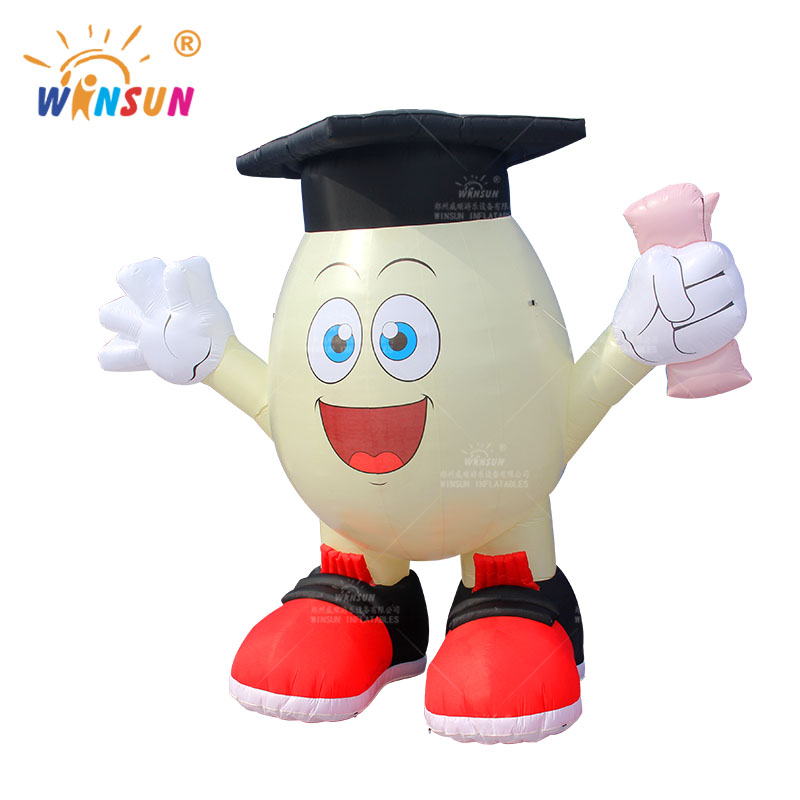Inflatable Egg Graduation Model