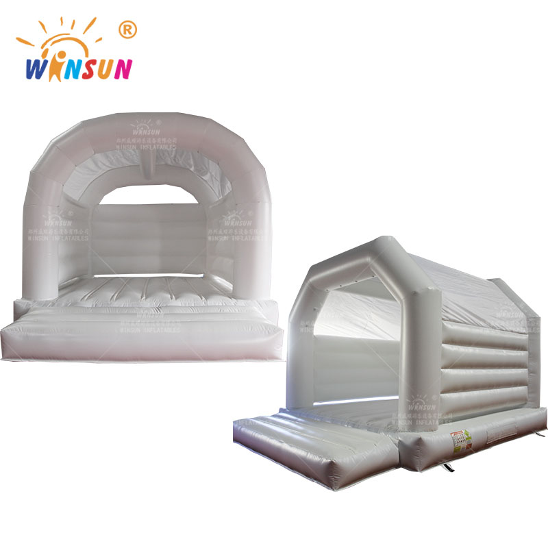 Inflatable White Wedding Jumping Castle