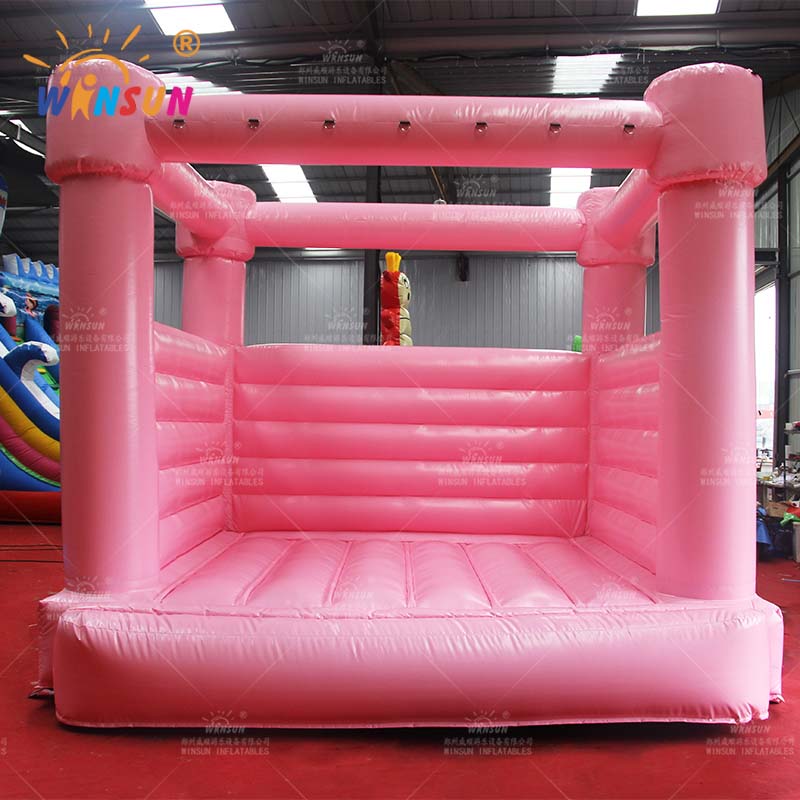 Pink Wedding Inflatable Jumping Castle