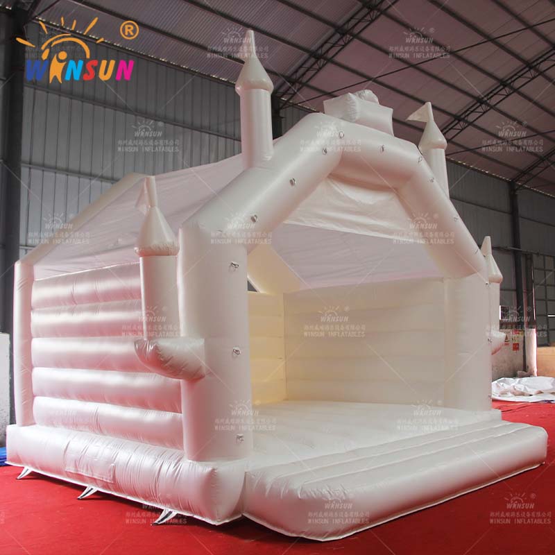 White Wedding Inflatable Jumping Castle