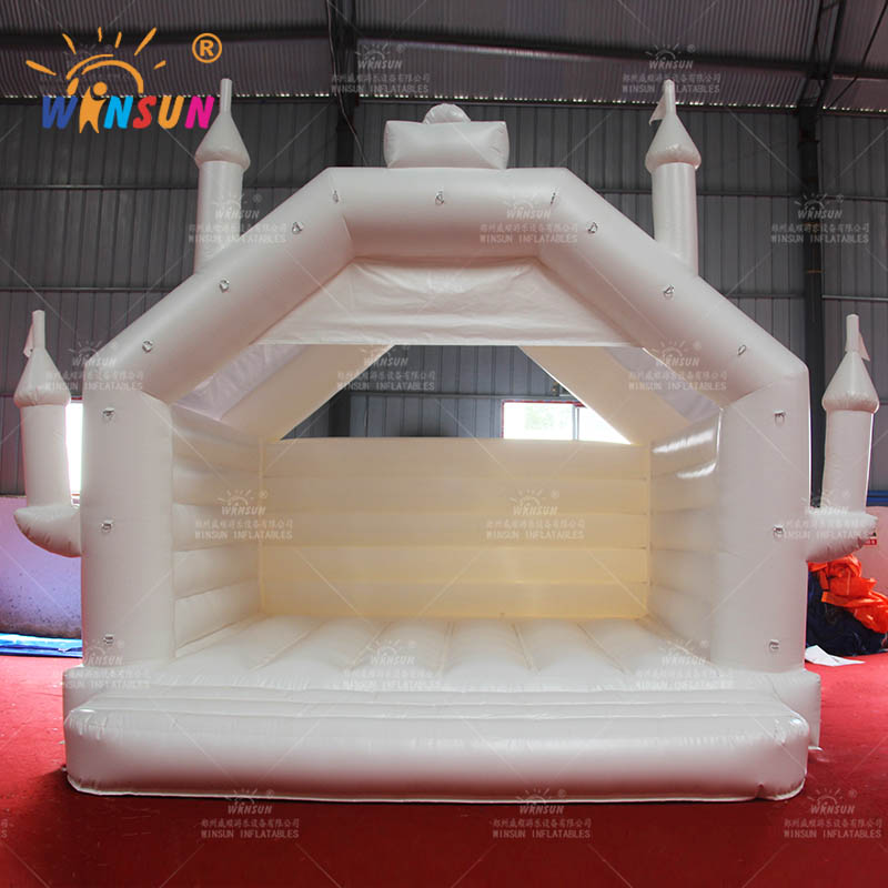 White Wedding Inflatable Jumping Castle