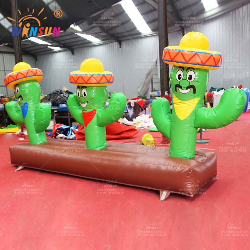Inflatable Cactus Hoopla Game