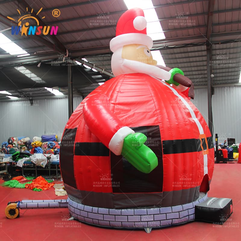 Inflatable Santa Bounce House