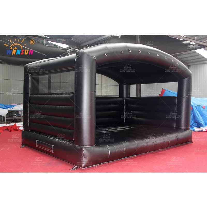 Black Inflatable Jumping Castle