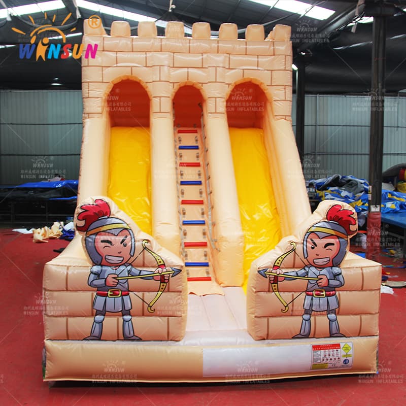 Commercial Knight Inflatable Slide