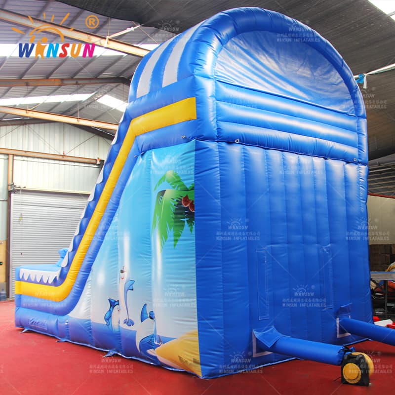 Commercial Shark Inflatable Slide