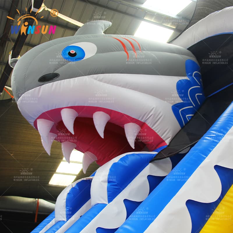 Commercial Shark Inflatable Slide