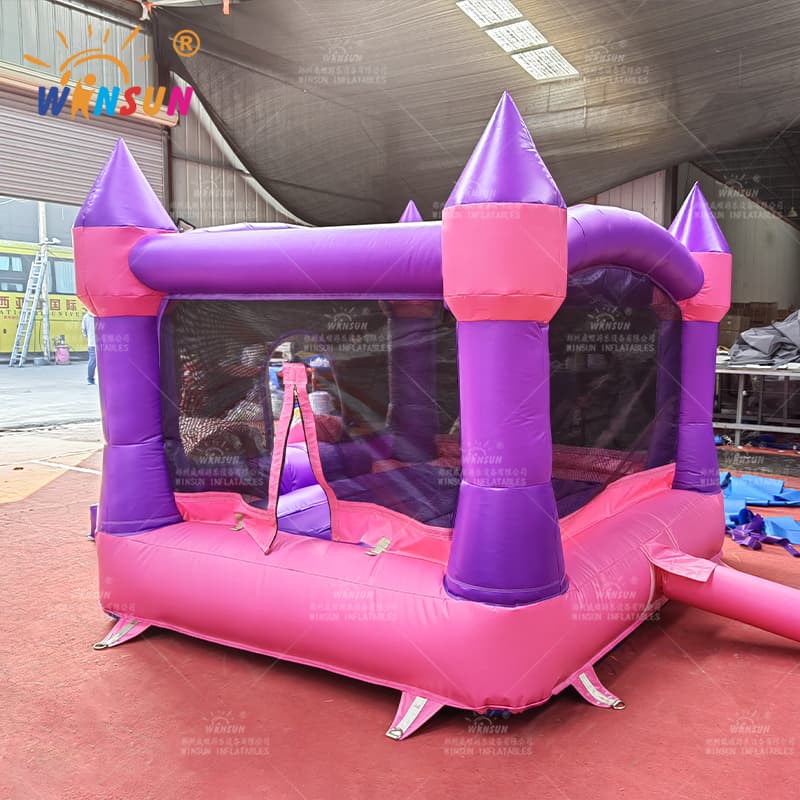 Commercial Purple Inflatable Combo