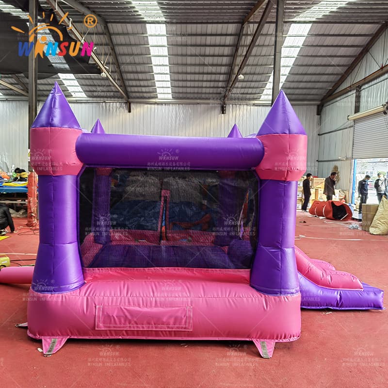 Commercial Purple Inflatable Combo