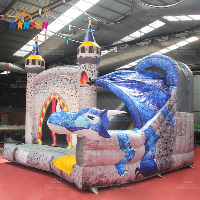 Inflatable Dragon Age Jumping Castle