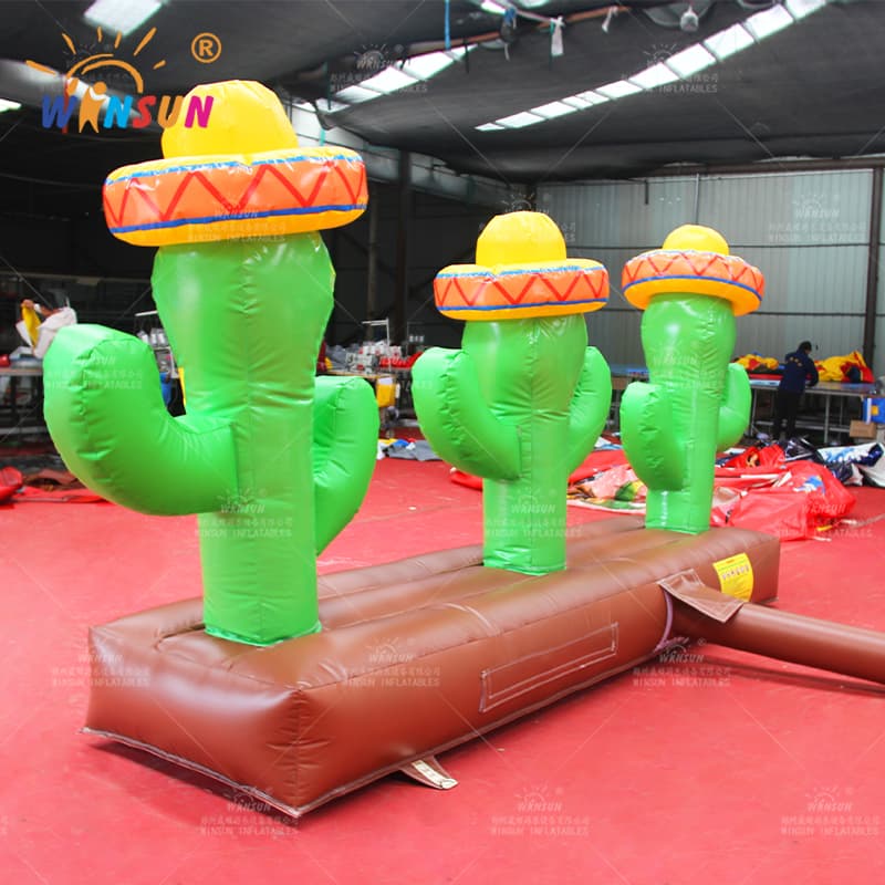 Inflatable Cactus Hoopla Game