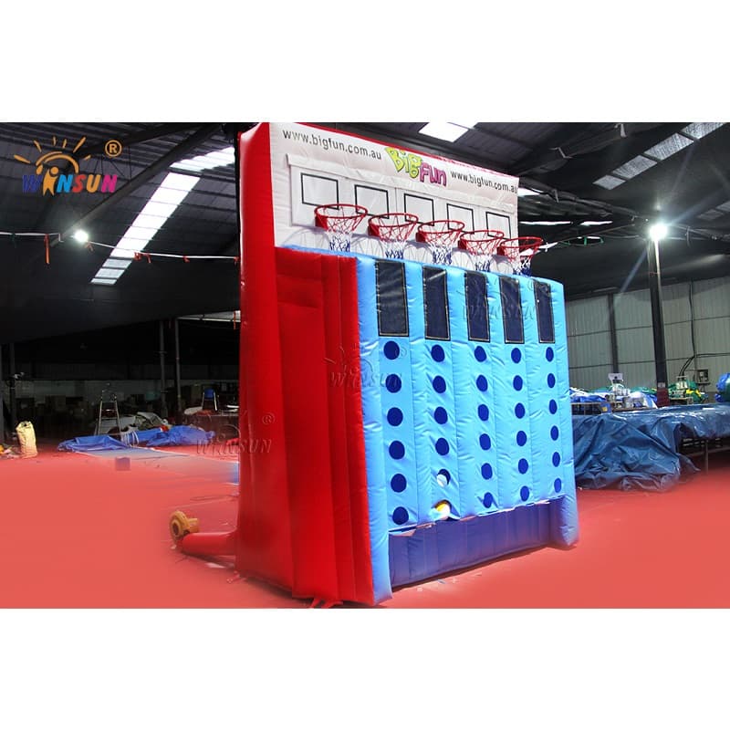 Inflatable Connect Four Basketball Game