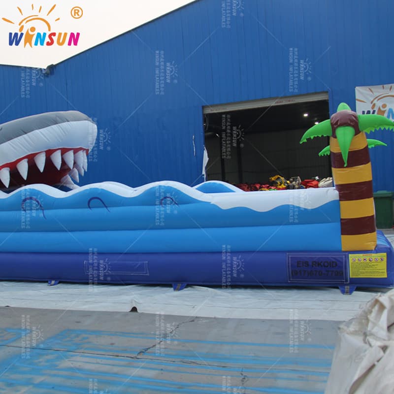 Inflatable Shark Bungee Run