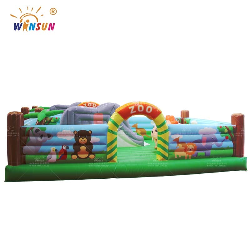 Inflatable Zoo Bouncer