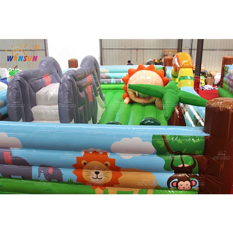 Inflatable Zoo Bouncer