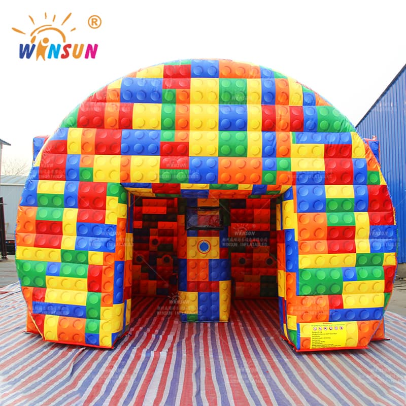 Lego-themed Inflatable IPS Arena