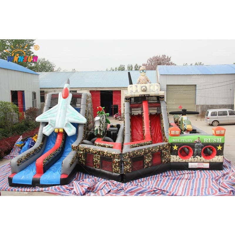 Inflatable Military Rush Obstacle Course