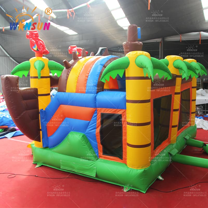 Pirate Ship Inflatable Bouncer