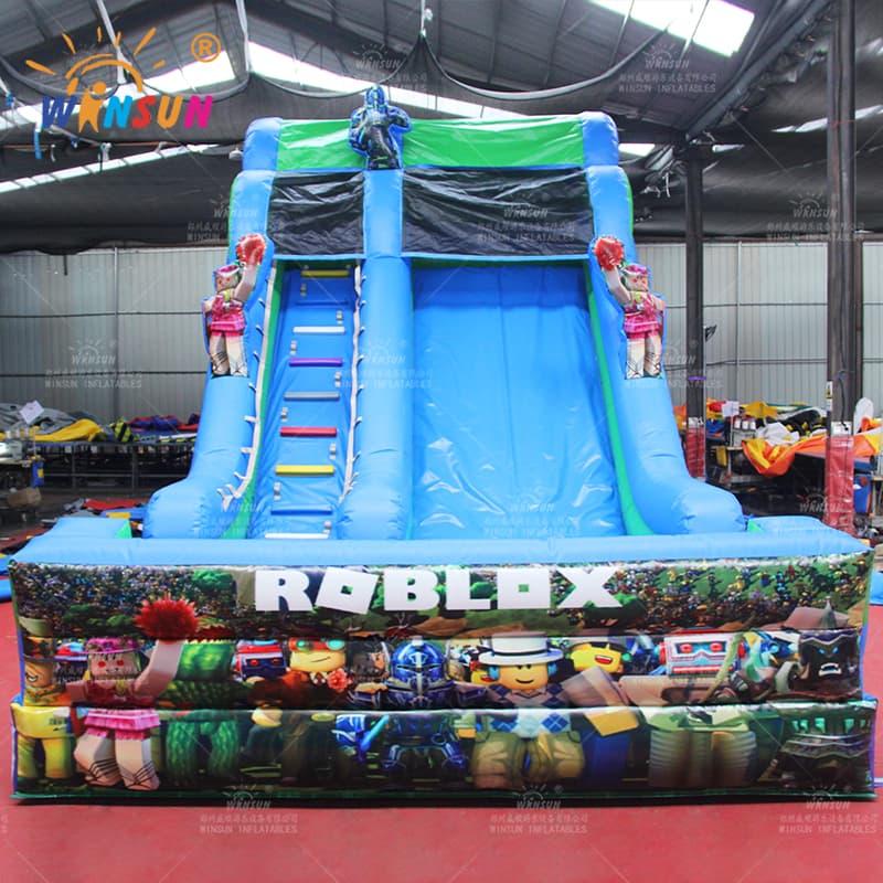 Roblox Themed Inflatable Slide