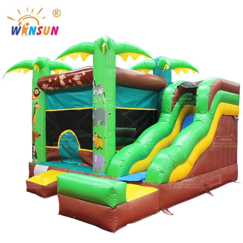 Wild Animals Inflatable Jumping Castle