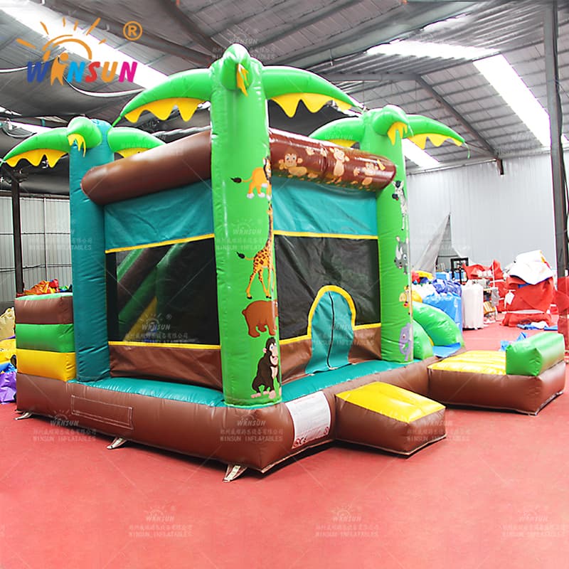 Wild Animals Inflatable Jumping Castle