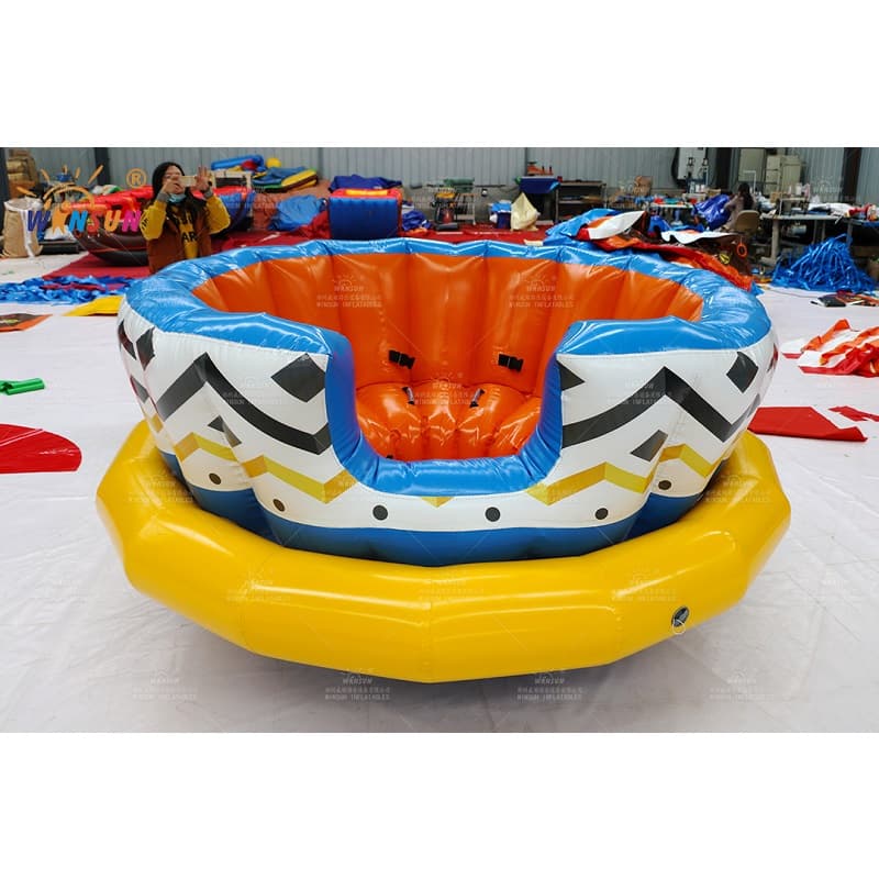 Inflatable Spinning Top Game
