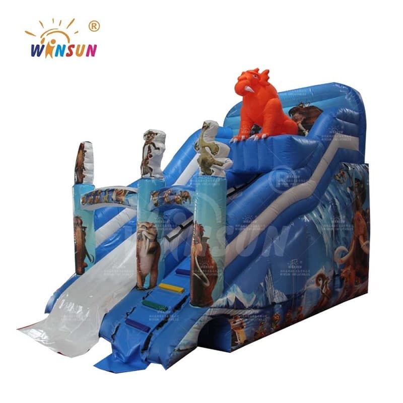 Ice Age Inflatable Water Slide