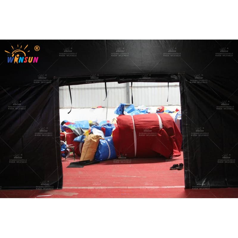 Inflatable Black Stage Cover Tent