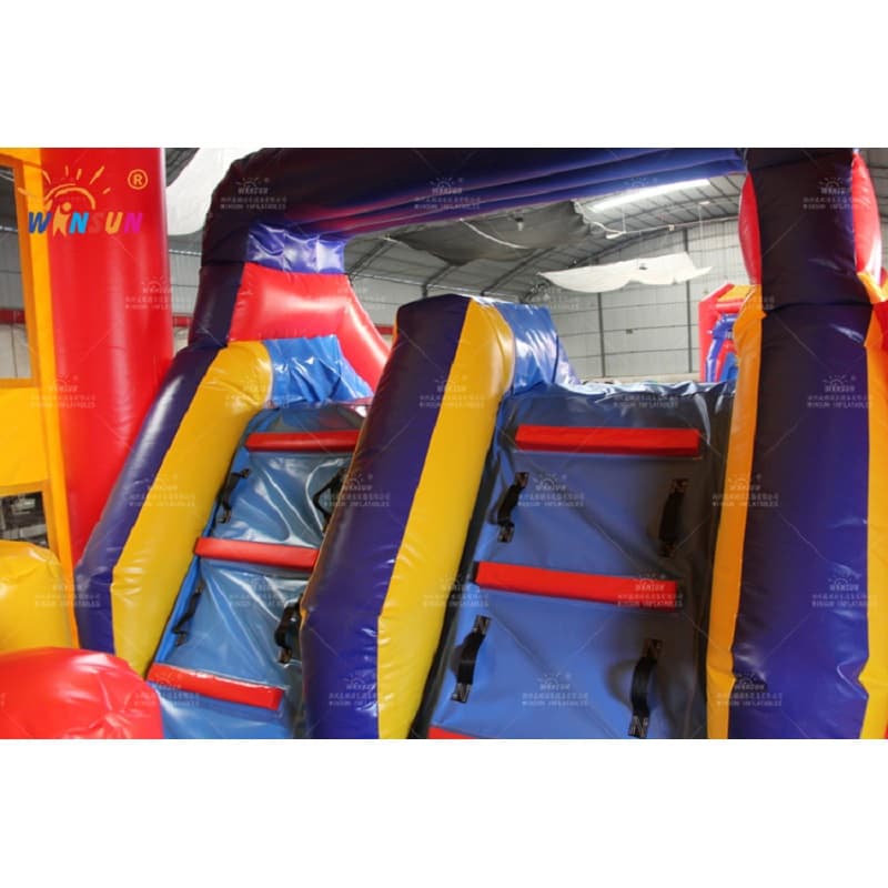 Inflatable Combo With Slide And Pool
