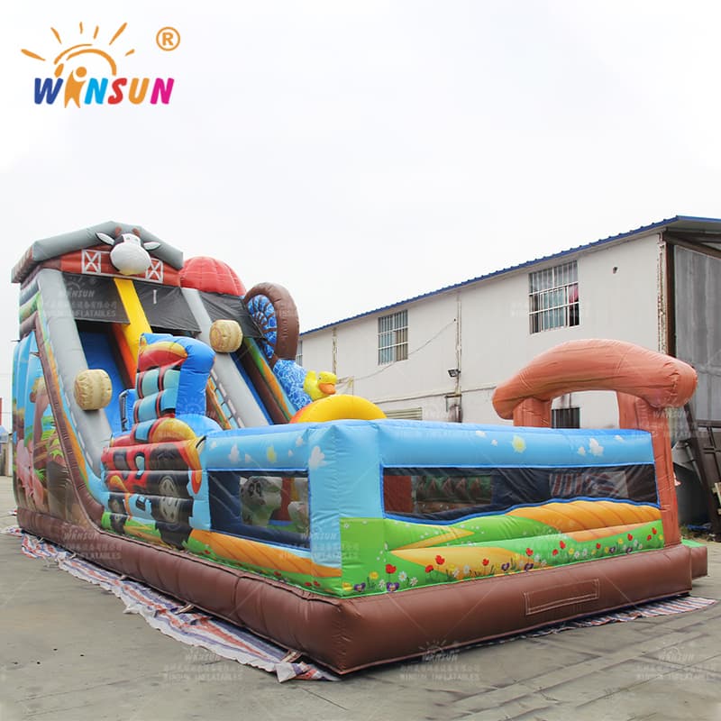 Inflatable Farm Slide