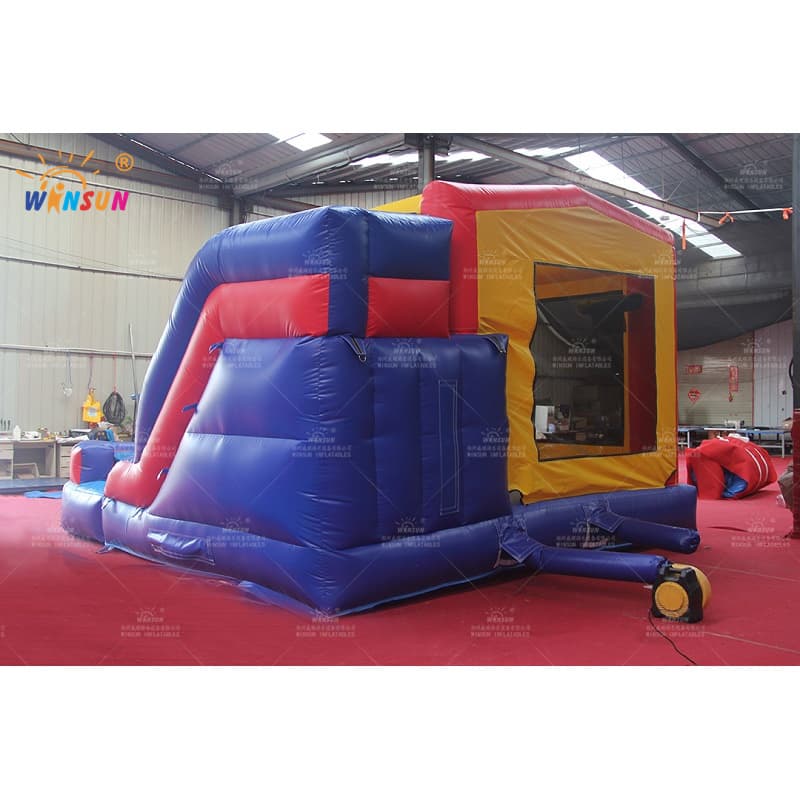 Inflatable Jumping House With Slide