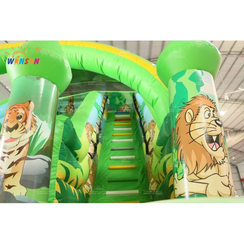 Inflatable Jungle Slide