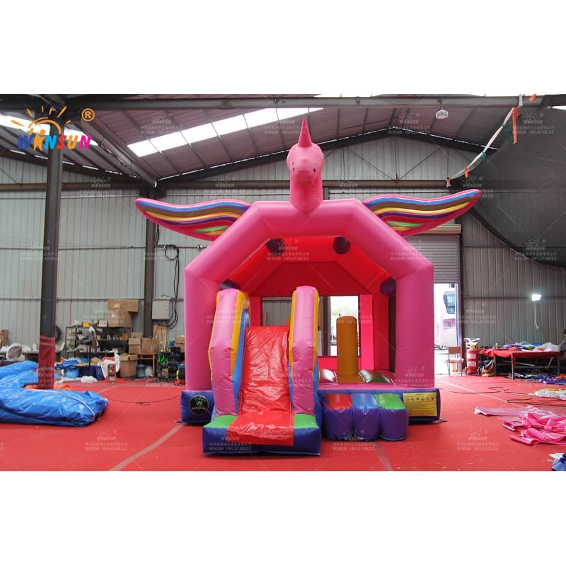 Inflatable Rainbow Unicorn Bouncer