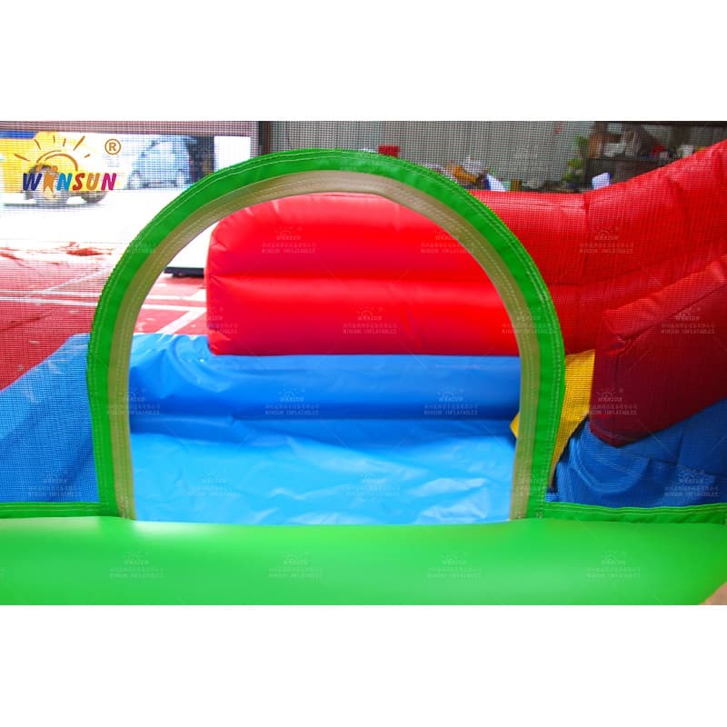 Inflatable Small Water Slide with Castles